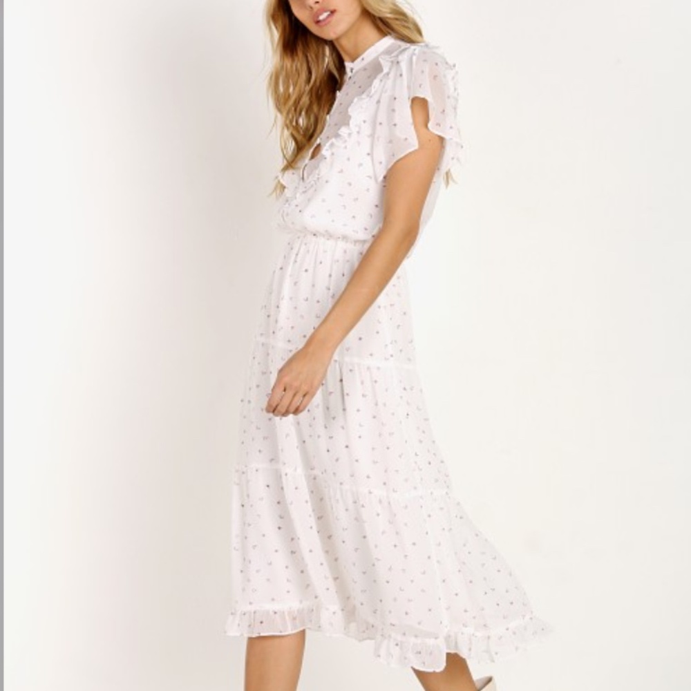 For love & lemons X Jamie king January midi dress
